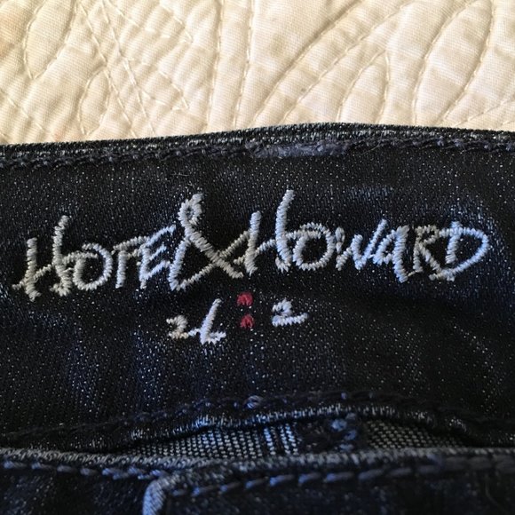 HOPE & HOWARD Slim Crop Dark Wash Jeans   26/2 - Picture 10 of 12
